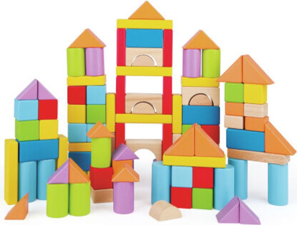 Hape Nádherné drevené stavebnice - 101 dielov Obrázok produktu 11