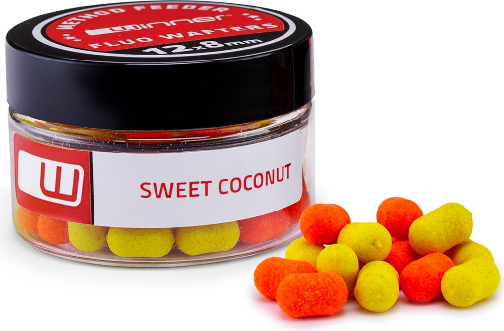 Fluo Wafters 20g - Coconut Sweetness Method Köder