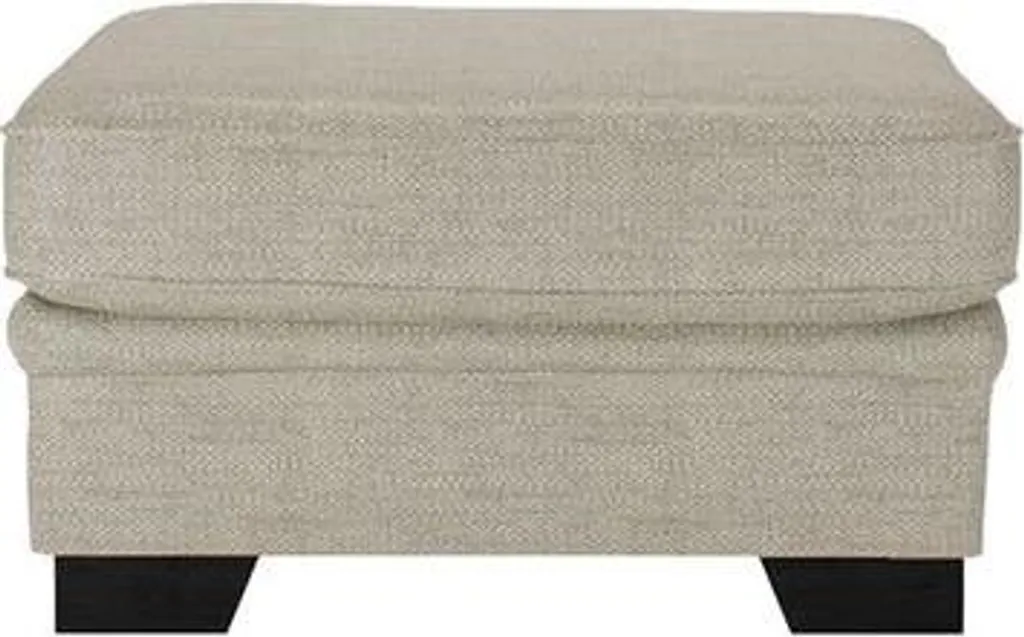 Pouf Ronay-Cherub 0418-black : Siège d'appoint design noir élégant