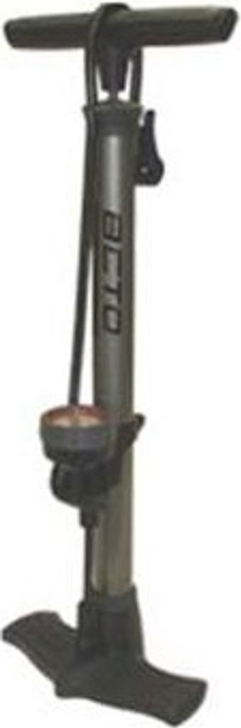 Beto FAHRRADPUMPE MIT MANOMETERSTAHL FÜR ALLE VENTILE