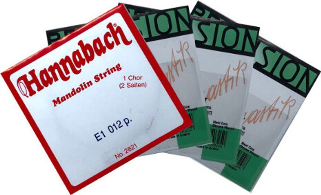 Thomastik 154 mit Hannabach e1 - stark