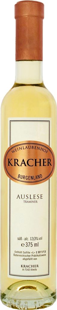 Kracher Auslese Traminer, 0,375l