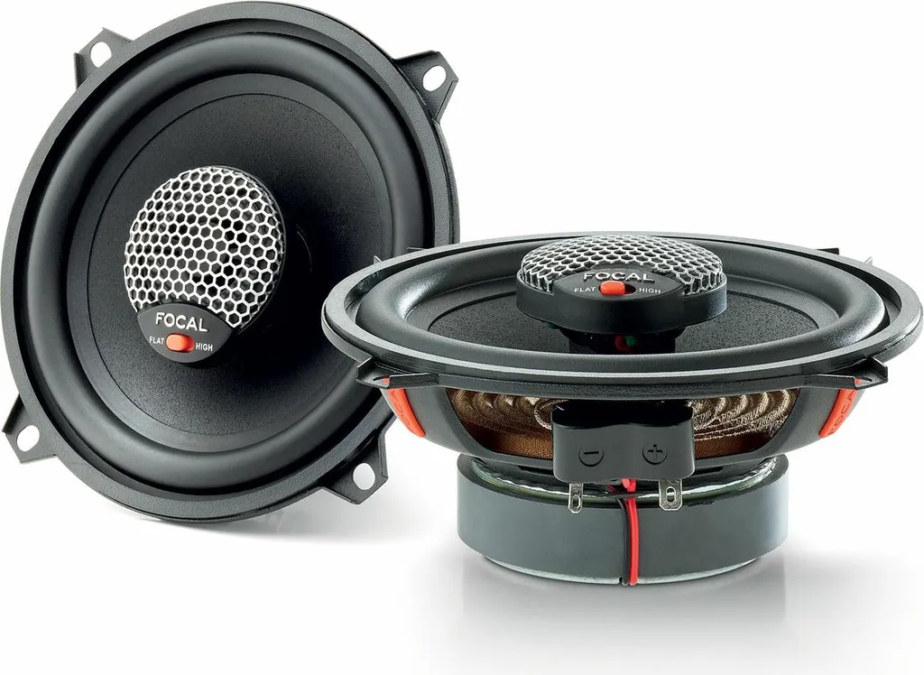 Focal ICU130 Finissez-en avec un Son Médiocre en Voiture Coaxial 13 cm 2 Voies