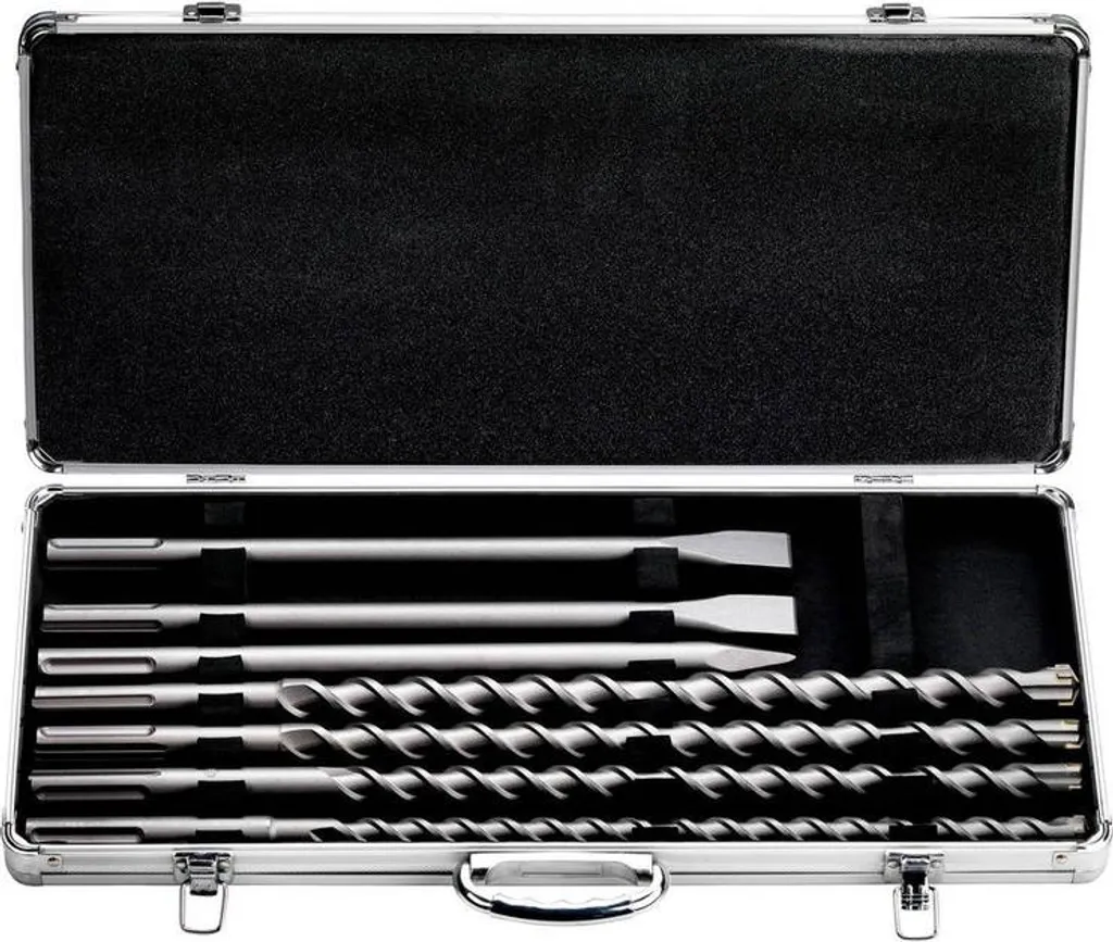 Coffret forets et burins SDS-max Metabo SP 7 pièces en acier renforcé - 5