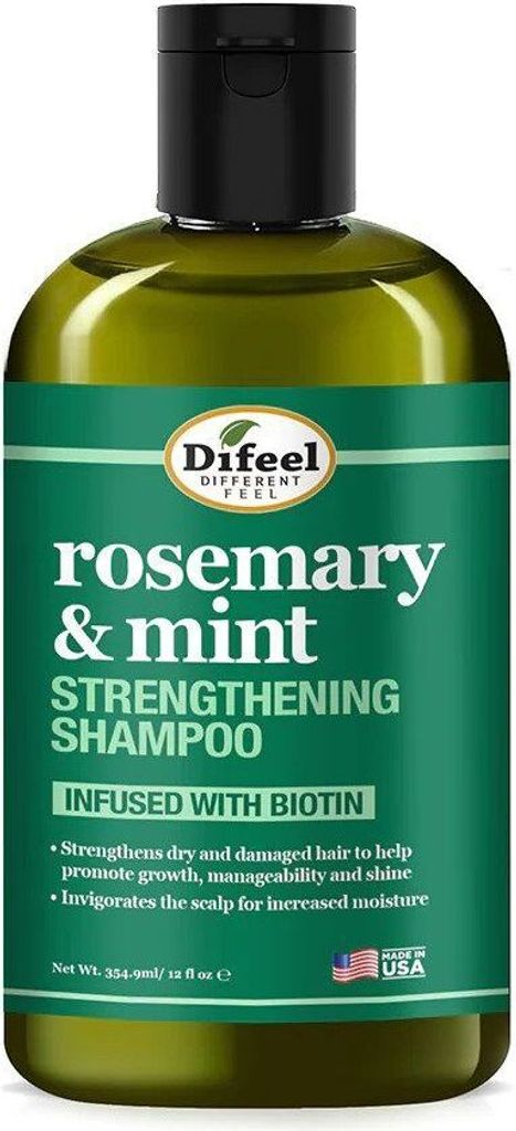 Difeel Rosemary & Mint Shampoo 12oz. Zdjęcie produktu 