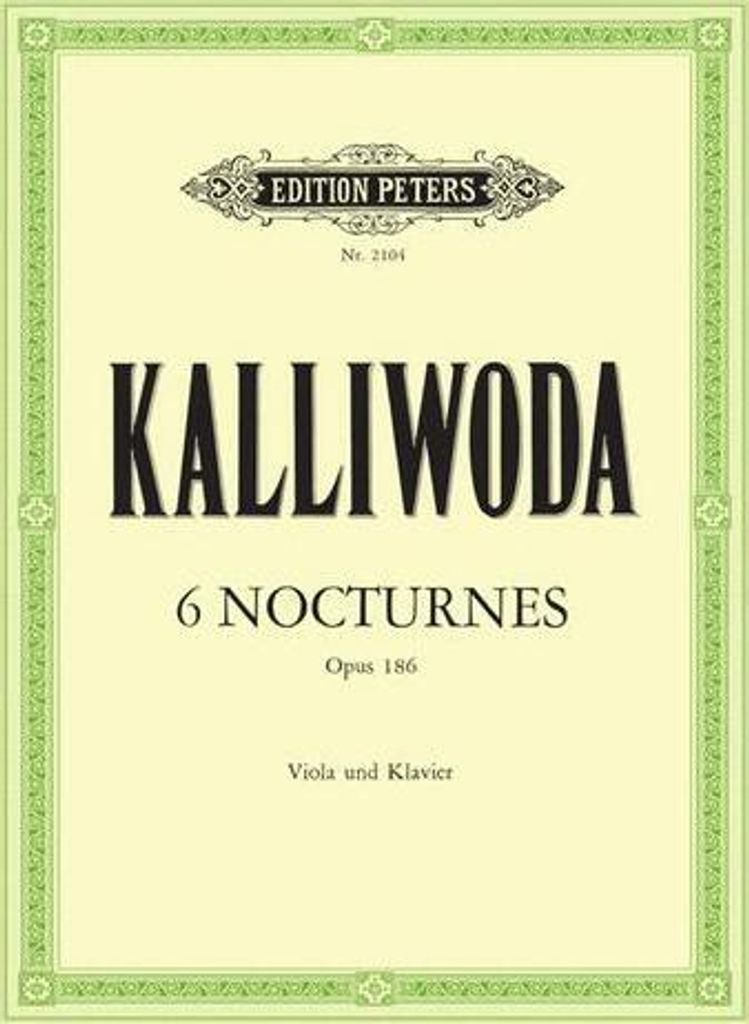 6 Nocturnes Op.186