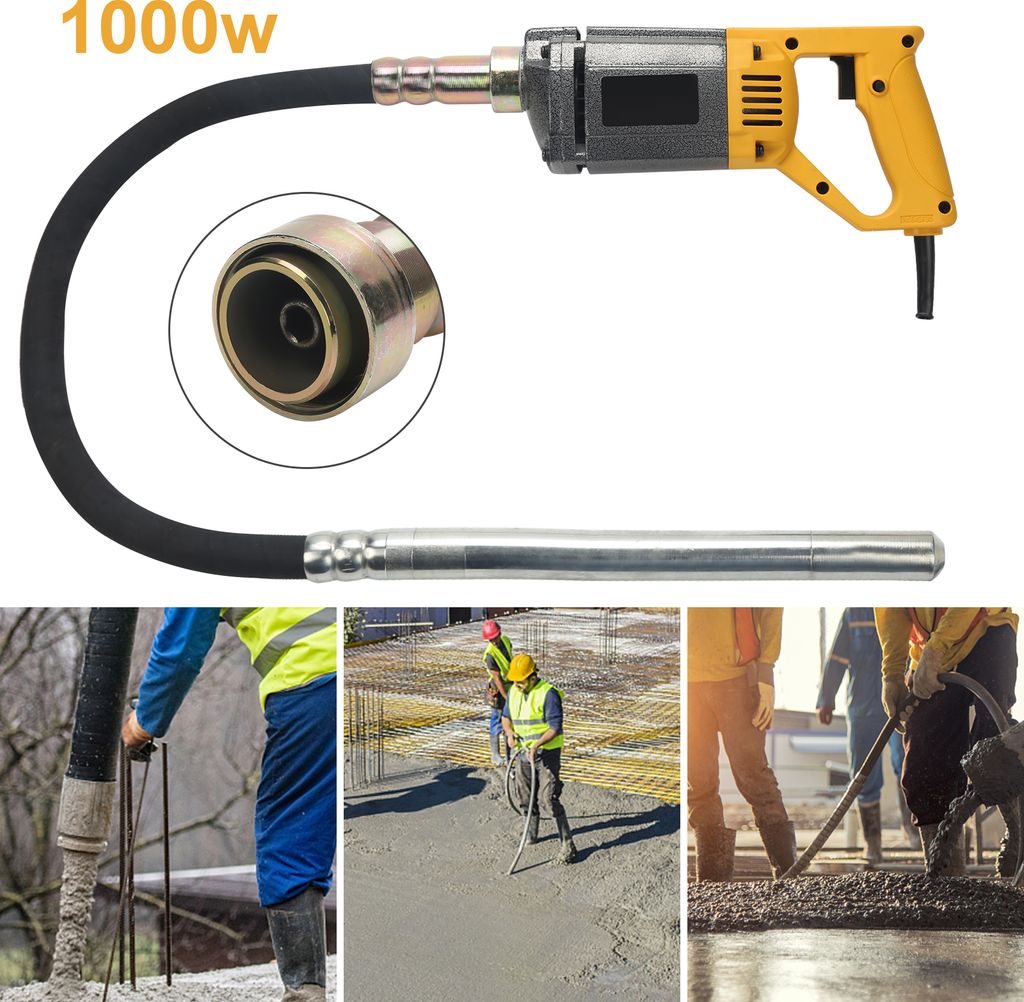 TolleTour Betonrüttler 1000W Innenrüttler Rüttelflasche Produktbild 