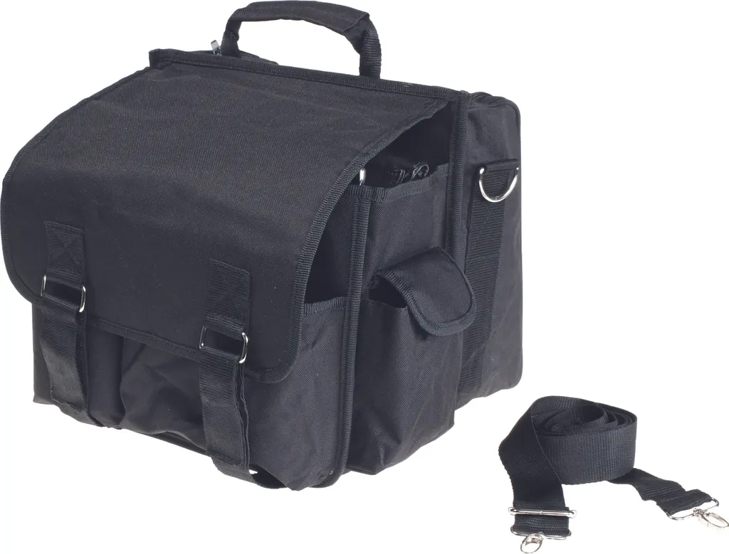 Trousse Efalock All-In Noire : Rangement de Coiffure à Grande Capacité