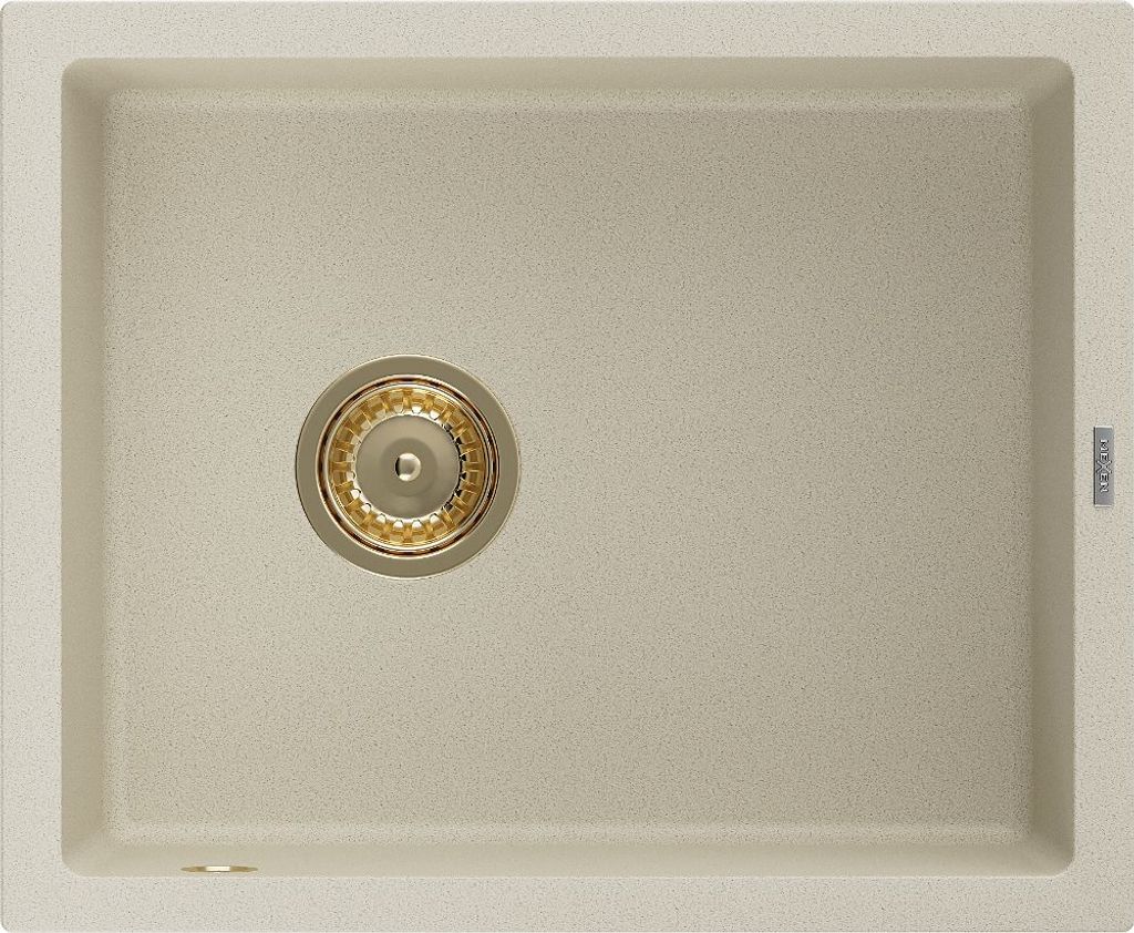 Mexen Pedro 1-Becken-Granit-Spüle 560 x 460 mm, Beige, Produktbild 