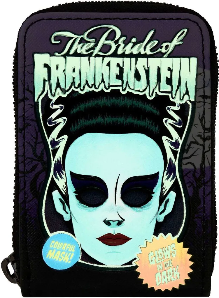 Mini Sac Loungefly Fiancée de Frankenstein Neon Mask Idée Cadeau Geek