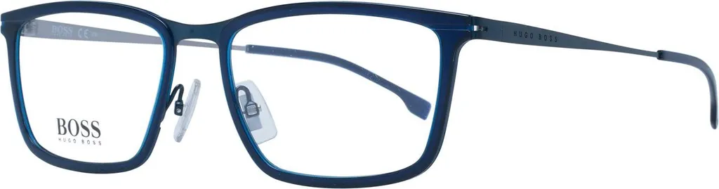 Hugo Boss BOSS 1242 Bleu Mat Lunettes de Vue Homme 56/18/150 Chic