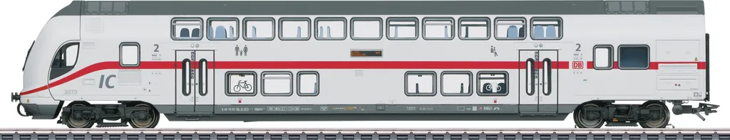Composer une rame Intercity 2 DB avec la voiture-pilote Märklin HO