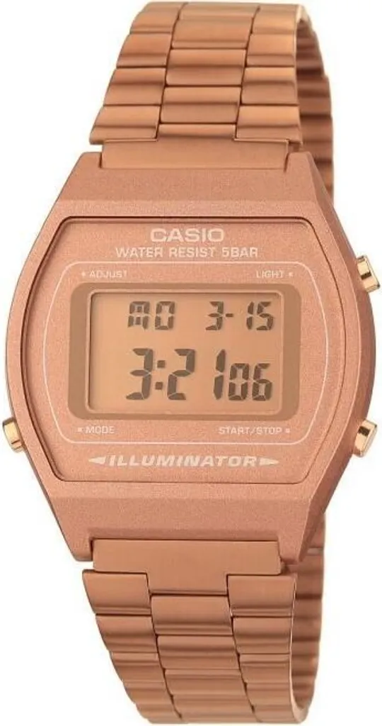 Casio B640WC-5AEF Orologio Digitale Unisex Oro Rosa - Collezione Vintage - 8
