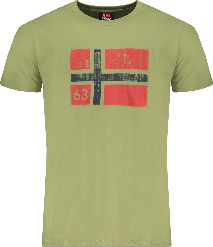 NORWAY 1963 Herren T-Shirt Grün 846019_VEMILITY : Größe - L Größe: L