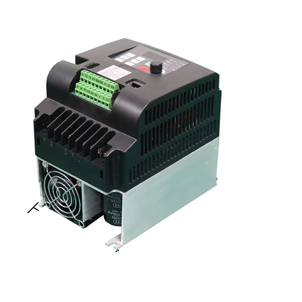 VFD-Frequenzumrichter, 0-600Hz Ausgang, Offene Schleifen-Vektorsteuerung, 4 kW 5 PS, Einphasen 220V, Dreiphasen 380V