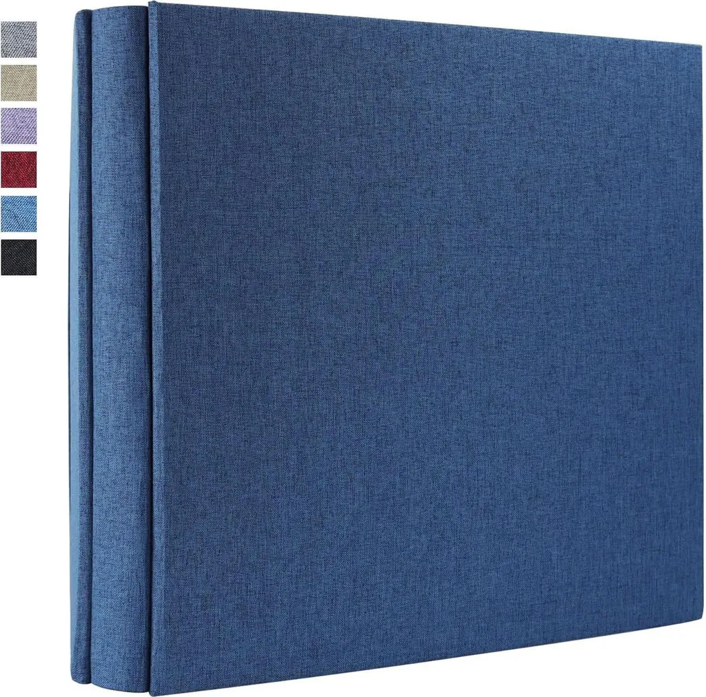 Album fotografico Vienrose inserto 10x15 cm con 600 pagine nero Grande capacità