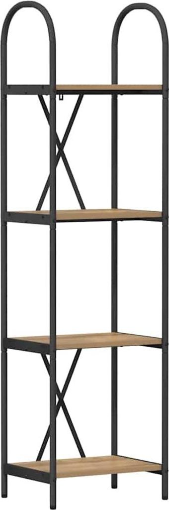 vidaXL Bücherregal Artisan-Eiche 40 x 30 x 146 cm Holzwerkstoff