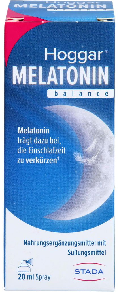 Hoggar Melatonin balance Einschlafspray trägt dazu bei die Produktbild 