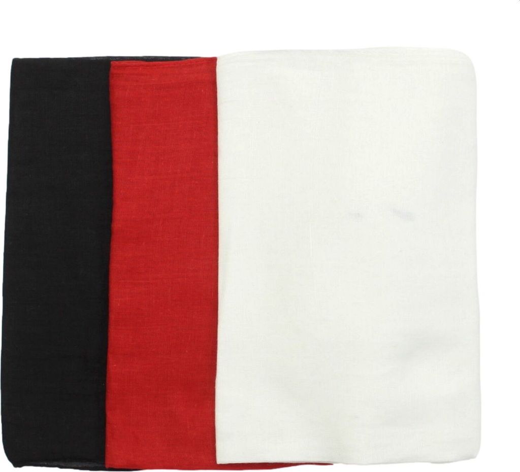 3er Set Baumwolltuch - Radikal - quadratisches Tuch