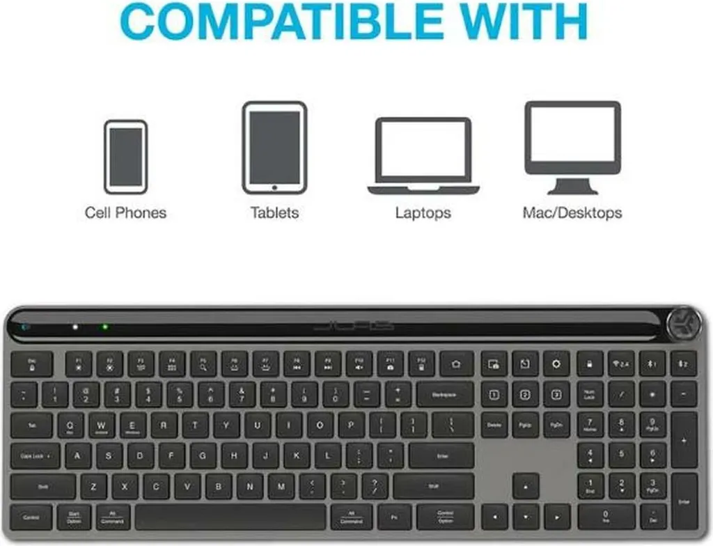 Clavier rechargeable JLab Epic Keys avec rétroéclairage intelligent