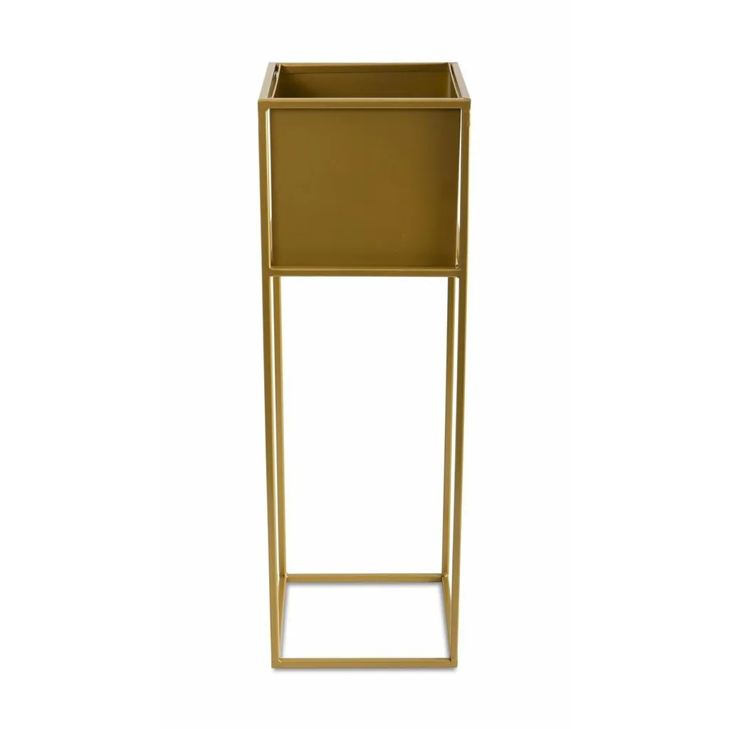 Support fleurs moderne or 70 cm - Décoration florale pour salon et loft - 5