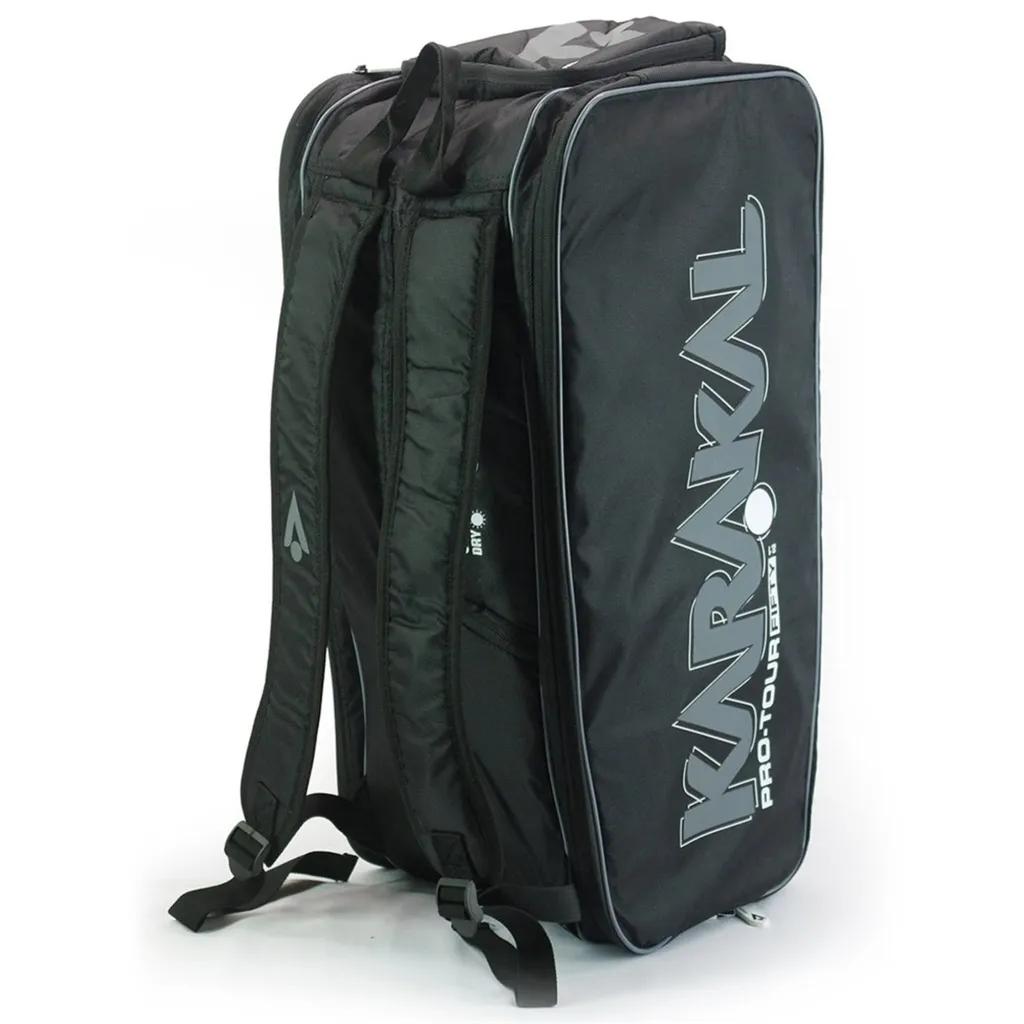 Sac à raquette blanc Karakal Pro Tour Fifty 2.1 grand format