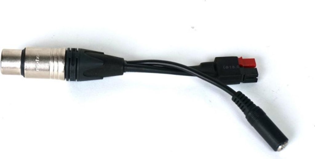 windmeile | Grin XLR zu Anderson PowerPole PP30 Stecker, 6cm, TRS Comm Port, Fahrrad, E-Bike, Elektro Pedelec