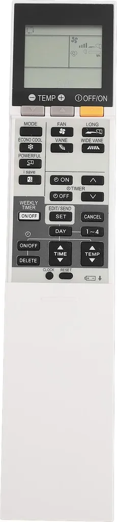 Telecomando SG10B per Mitsubishi MSZ-EF09NAB MSZ-EF09NAS MSZ-EF09NAW - 2