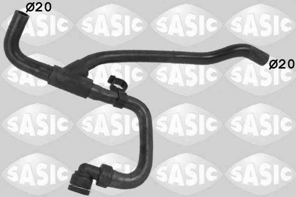 SASIC 3406334 Kühlerschlauch OE 1818603 kompatibel mit Astra J