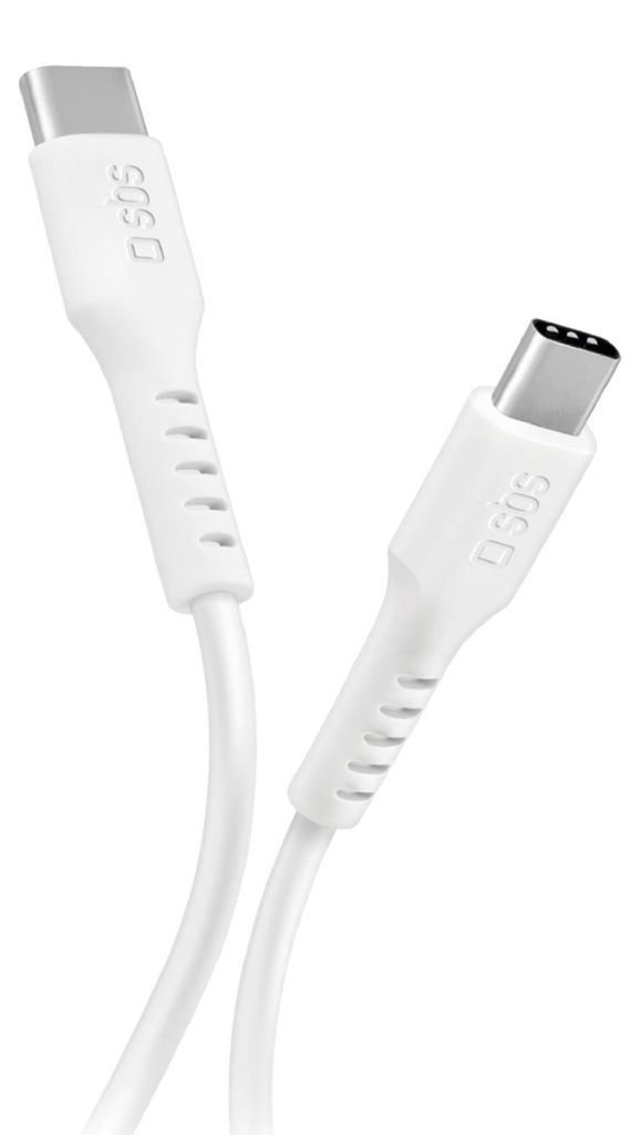 SBS Daten- und Ladekabel USB-C auf USB-C mit 1 Meter Länge Produktbild 