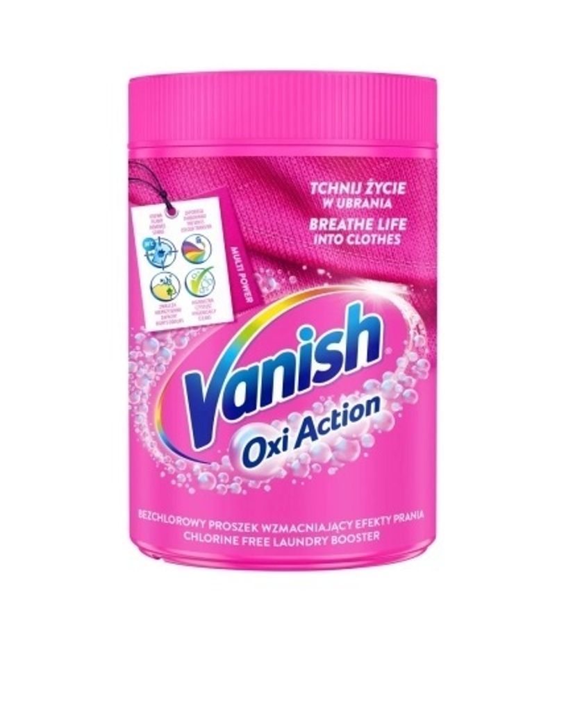 Vanish Oxi Action Fleckentferner für Buntwäsche, 625g