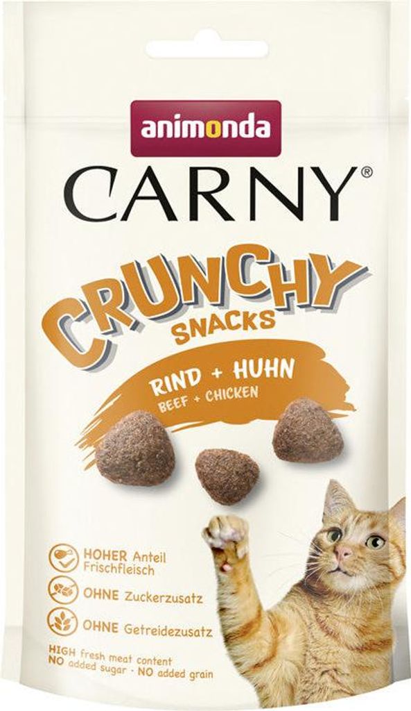 animonda Carny Crunchy Adult 10x50g | Rind