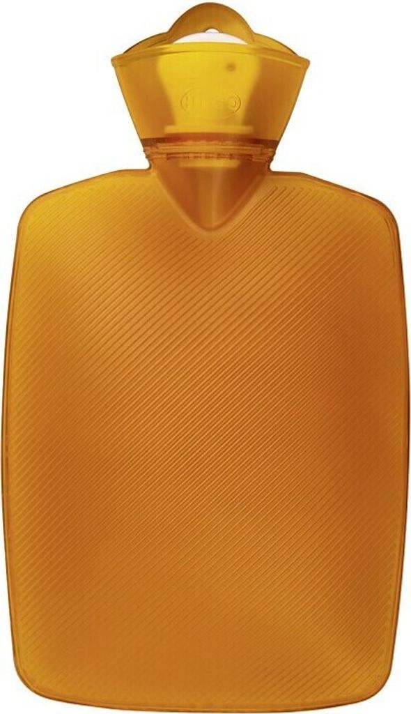 HUGO FROSCH Wärmflasche Klassik Plant 1,8l orange