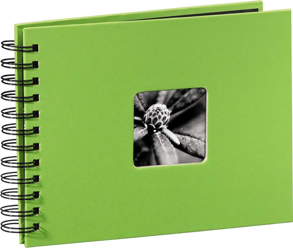 Hama Fine Art Spiral kiwi 24x17 50 pages noires 113676 Image du produit 