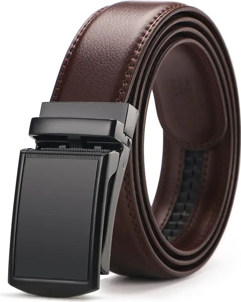 Hektor Gürtel - Eleganter Herrengürtel in Braun/Schwarz KP29957