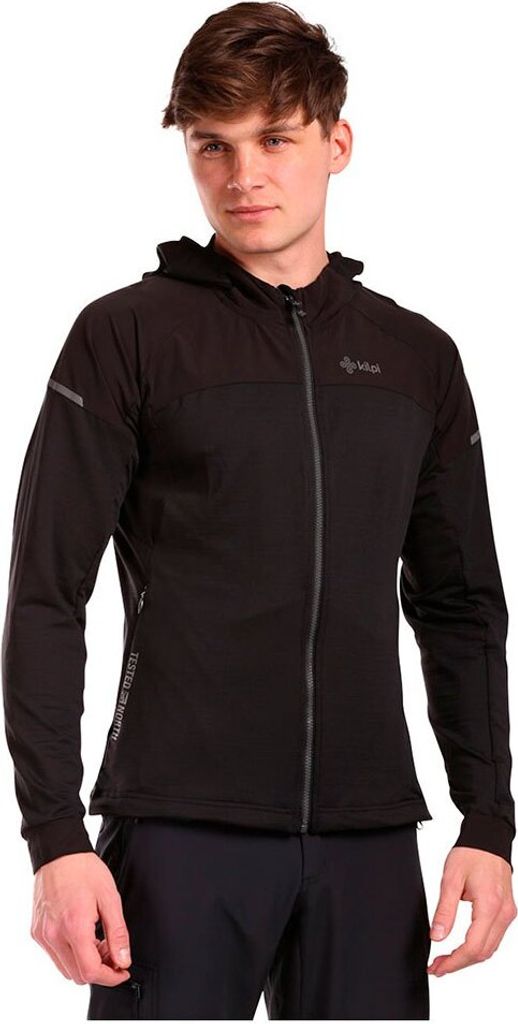 Kilpi MEMPHIS-M Herren-Stretch-Middlelayer, SCHWARZ, Größe Produktbild 
