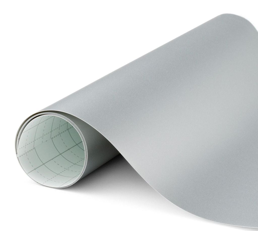 Cricut - Smart-Vinyl, abnehmbar, 91 x 33 cm, mattes Silber