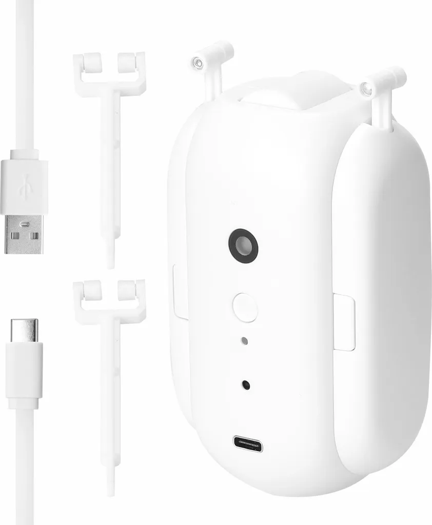 Robot de Rideau Électrique Tuya Bluetooth pour Maison Connectée Blanc