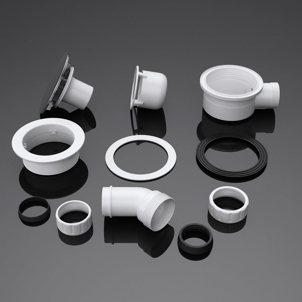 Copertura Cromata Per Sifone Piatto Doccia – Diametro 121 Mm, Con Tazza Raccogli Capelli Rimovibile, Per Scarico Da 90 Mm, Facile Da Pulire E Montare