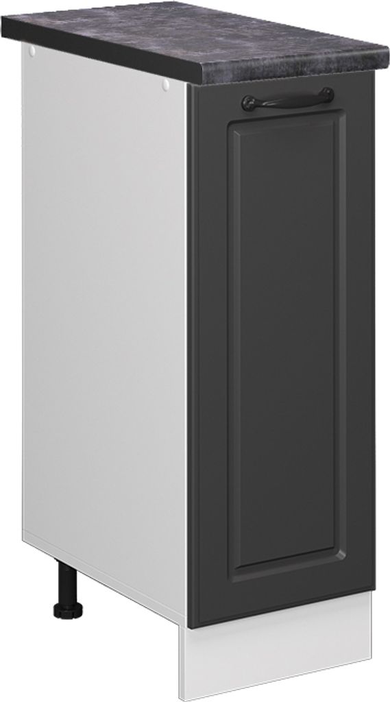 Apothekerschrank Vicco R-Line Anthrazit Landhaus 30 cm , AP Anthrazit, Model 45392