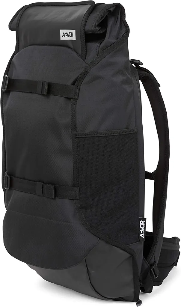 Sac à dos voyage AEVOR Proof Noir 38L : l'allié imperméable et extensible