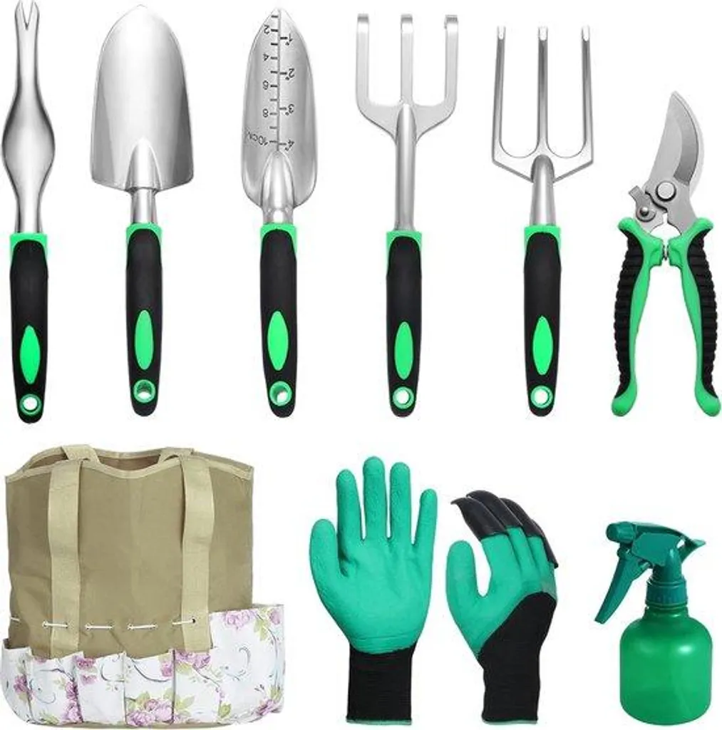 Set de jardinage manuel pour entretien de plantes vertes et fleurs
