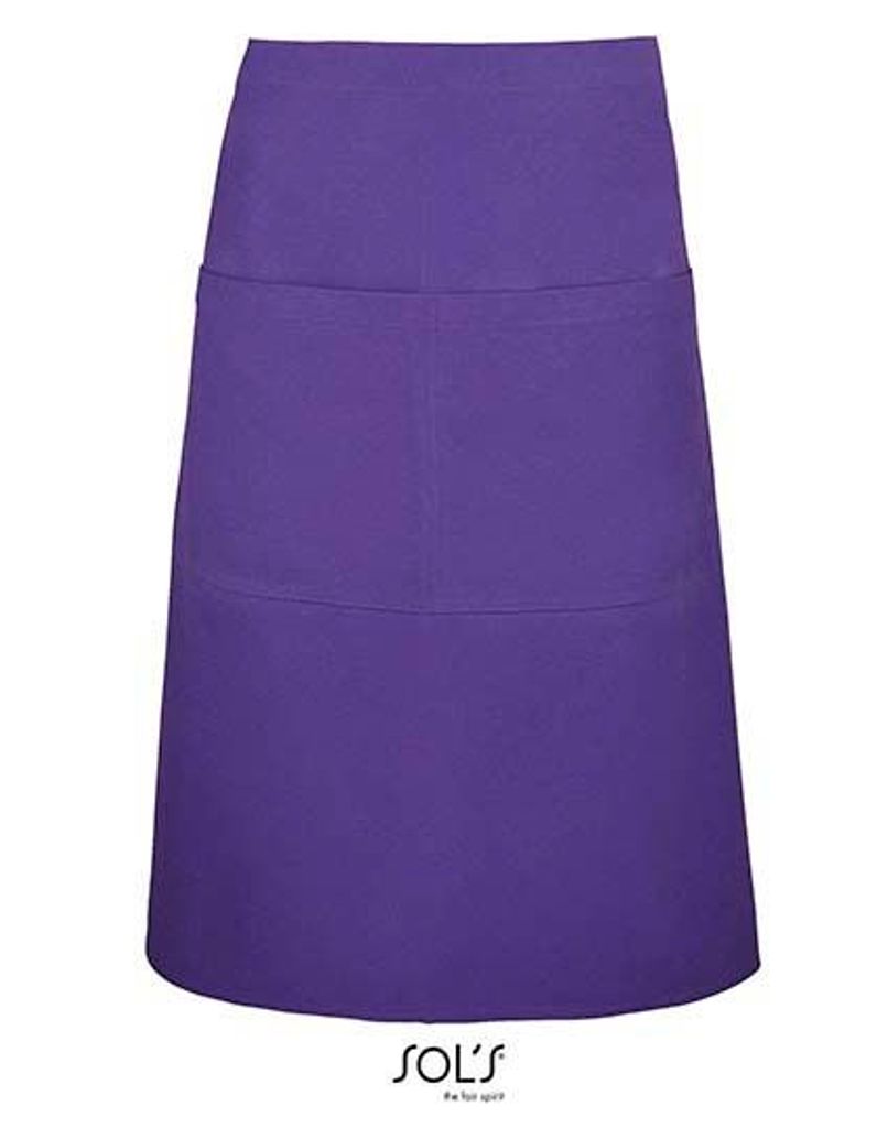 SOLs 88020 | Medium Apron Greenwich - 90 x 65 cm - Farbe: Dark Purple - Größe: 90 x 65 cm
