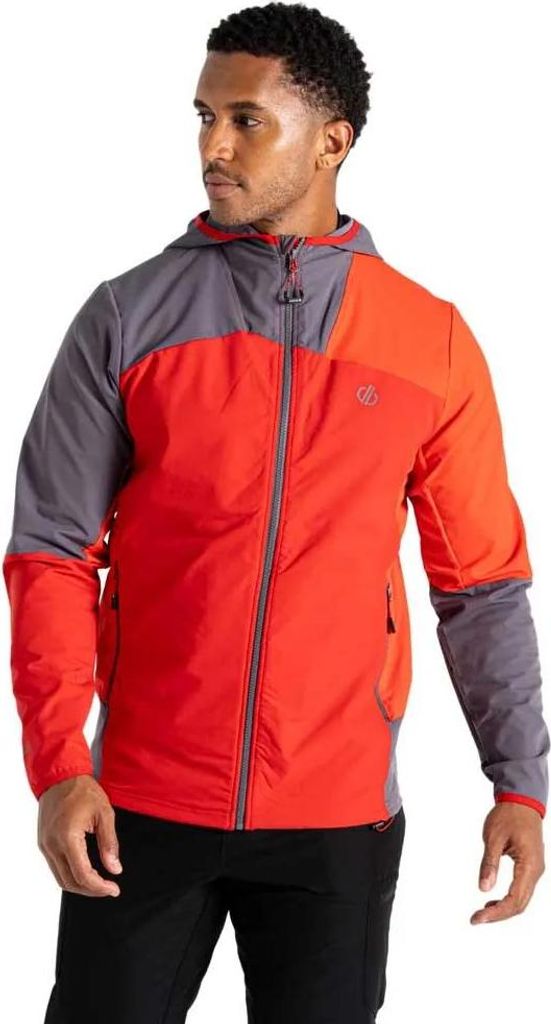 Dare2b Lattitudinal Iii Softshelljacke Rot,Orange L Herren Rot,Orange L