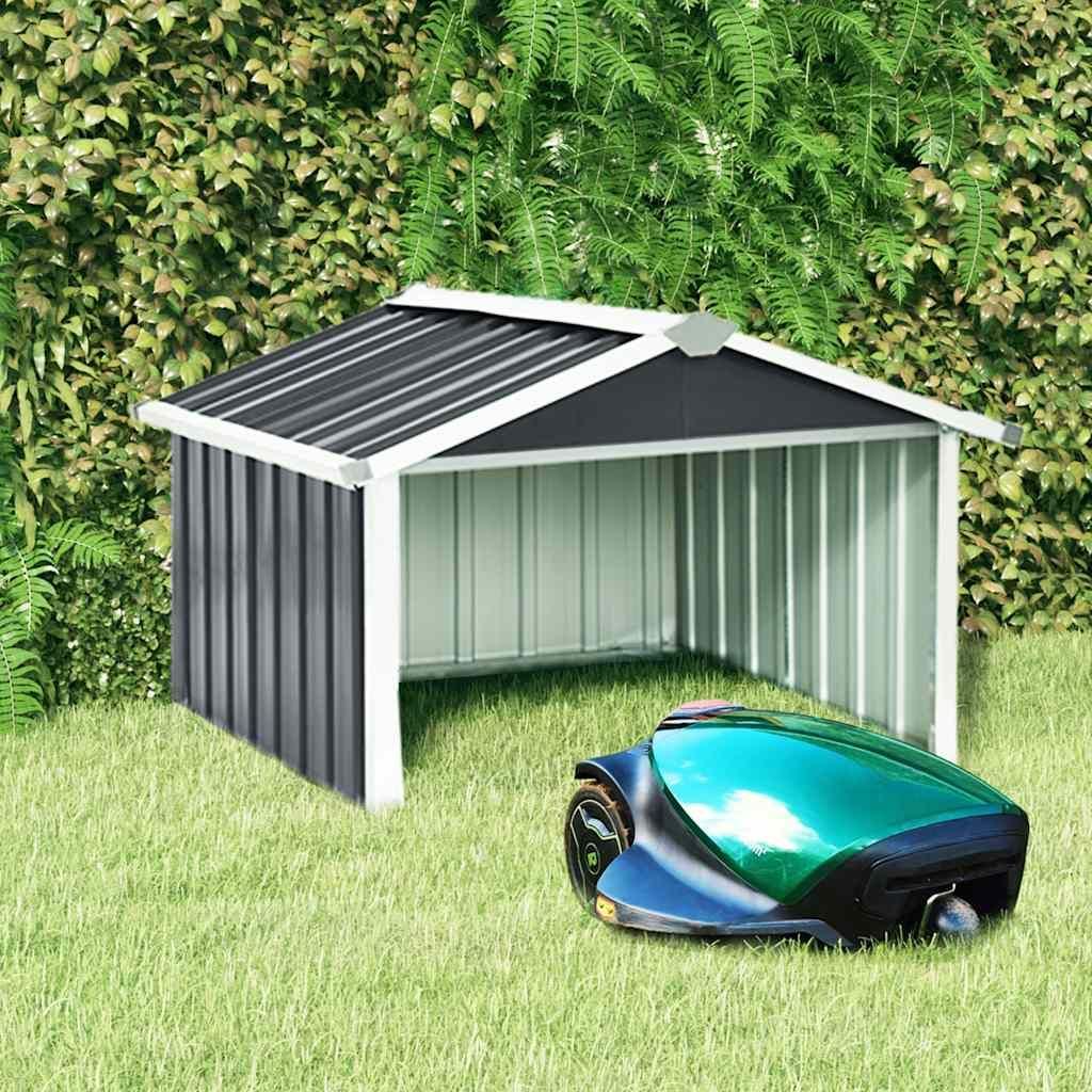 vidaXL Garage pour tondeuse à gazon 92x97x63 cm Acier Image du produit 