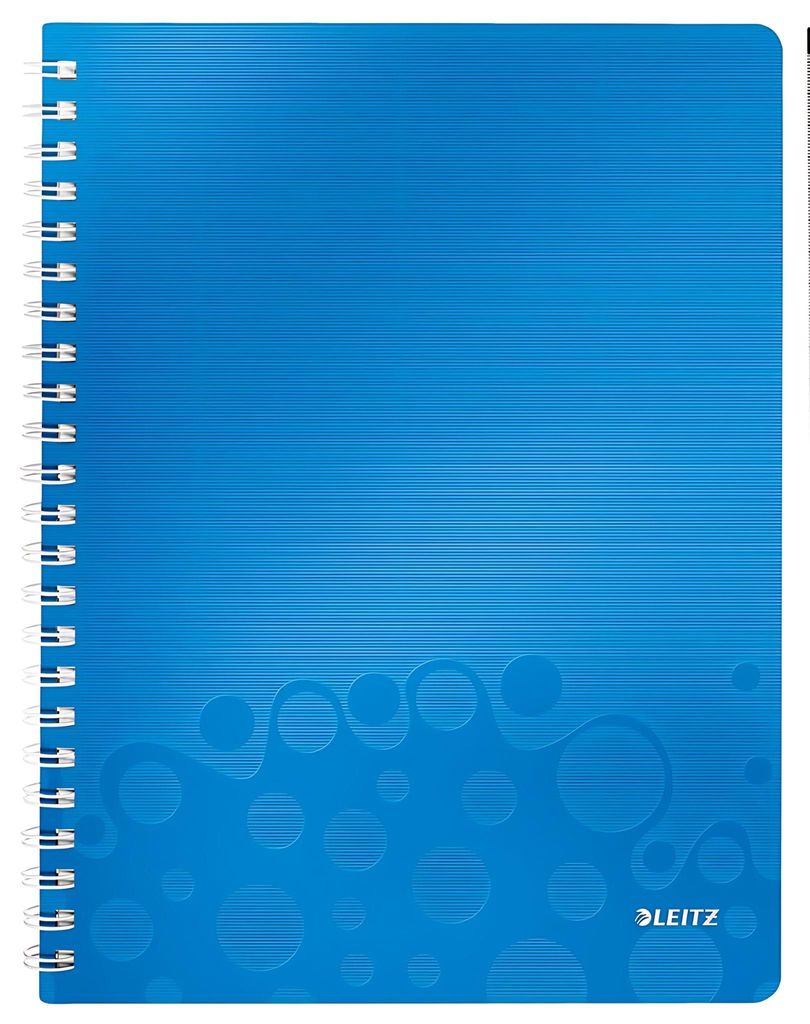 Leitz 46380036, Muster, Blau, A4, 80 Blätter, 80 g/m², Produktbild 