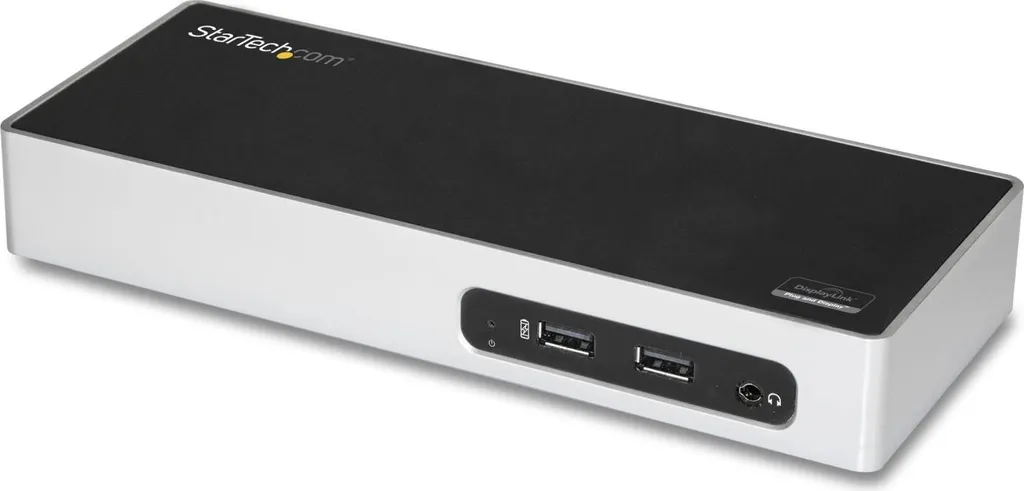 Station d'accueil StarTech double écran USB 3.0 pour PC portable