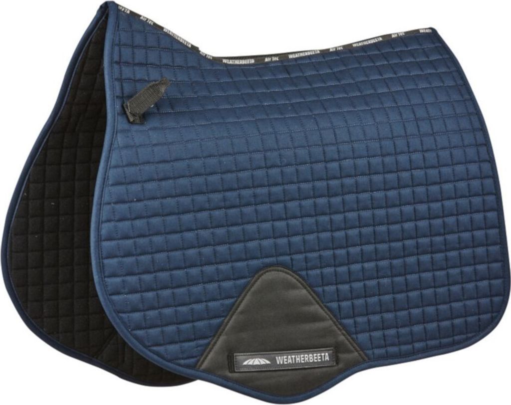 Weatherbeeta Prime All Purpose Saddle Pad, Farbe:Navy/Blue, Größe:Warmblut