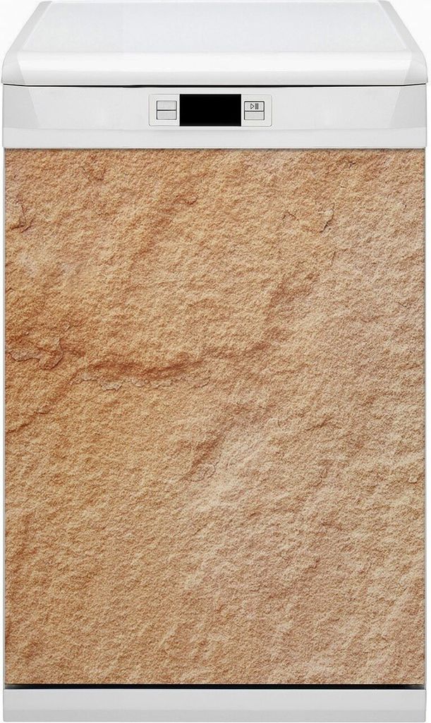 Dekorative Magnetmatte Küche Geschirrspüle 45x80 cm Magnet für Spülmaschine - Sandstein