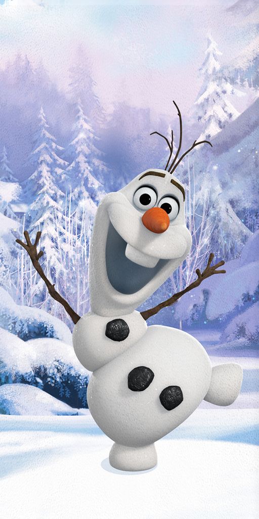 Frozen Ľadová kráľovná osuška Olaf Winter 75x150 cm Obrázok produktu 